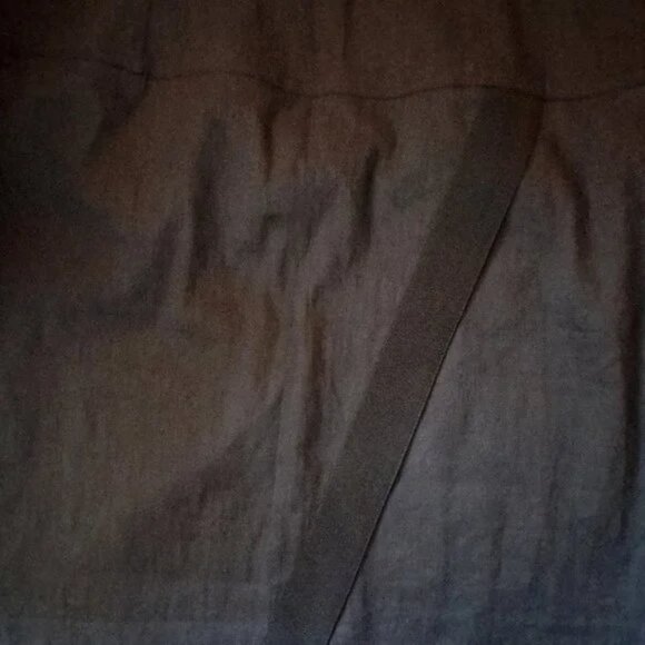 SARAH PACINI LINEN skirt Sz 3 or LARGE or 32 waist MADE IN ITALY formal * NWT* - Picture 3 of 10